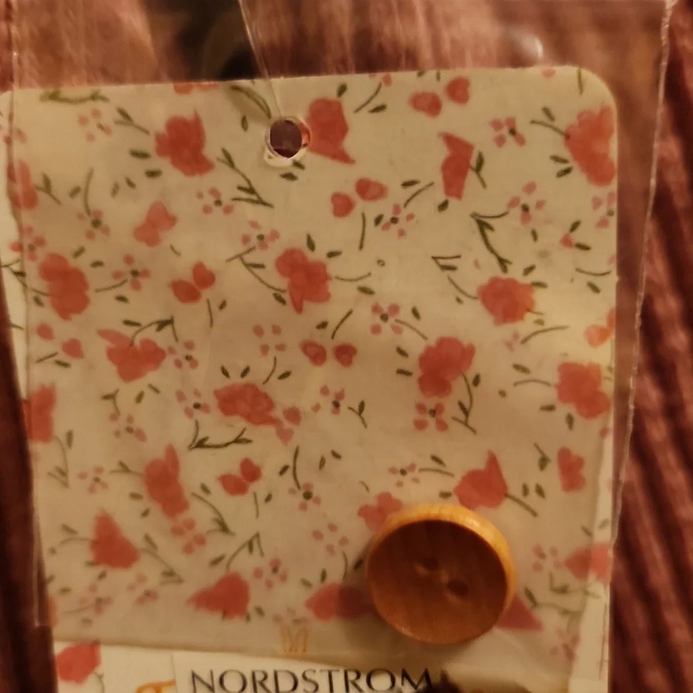 Free People Blossom Button up Mini Dress Medium NWT - Picture 6 of 6